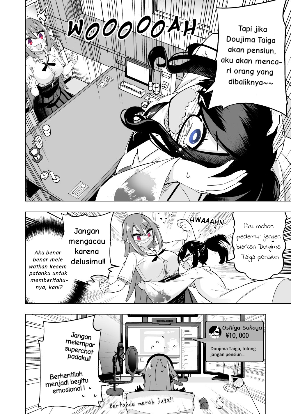 Daisuki na Shinyuu ga VTuber no Jibun ni Gachikoi shiteta Hanashi Chapter 5 - halaman 4