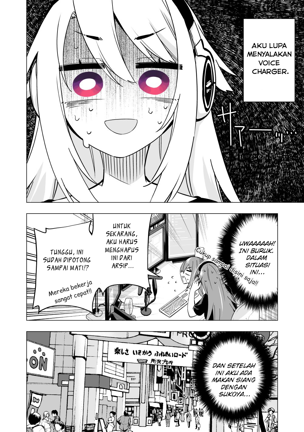 Daisuki na Shinyuu ga VTuber no Jibun ni Gachikoi shiteta Hanashi Chapter 6 - halaman 2