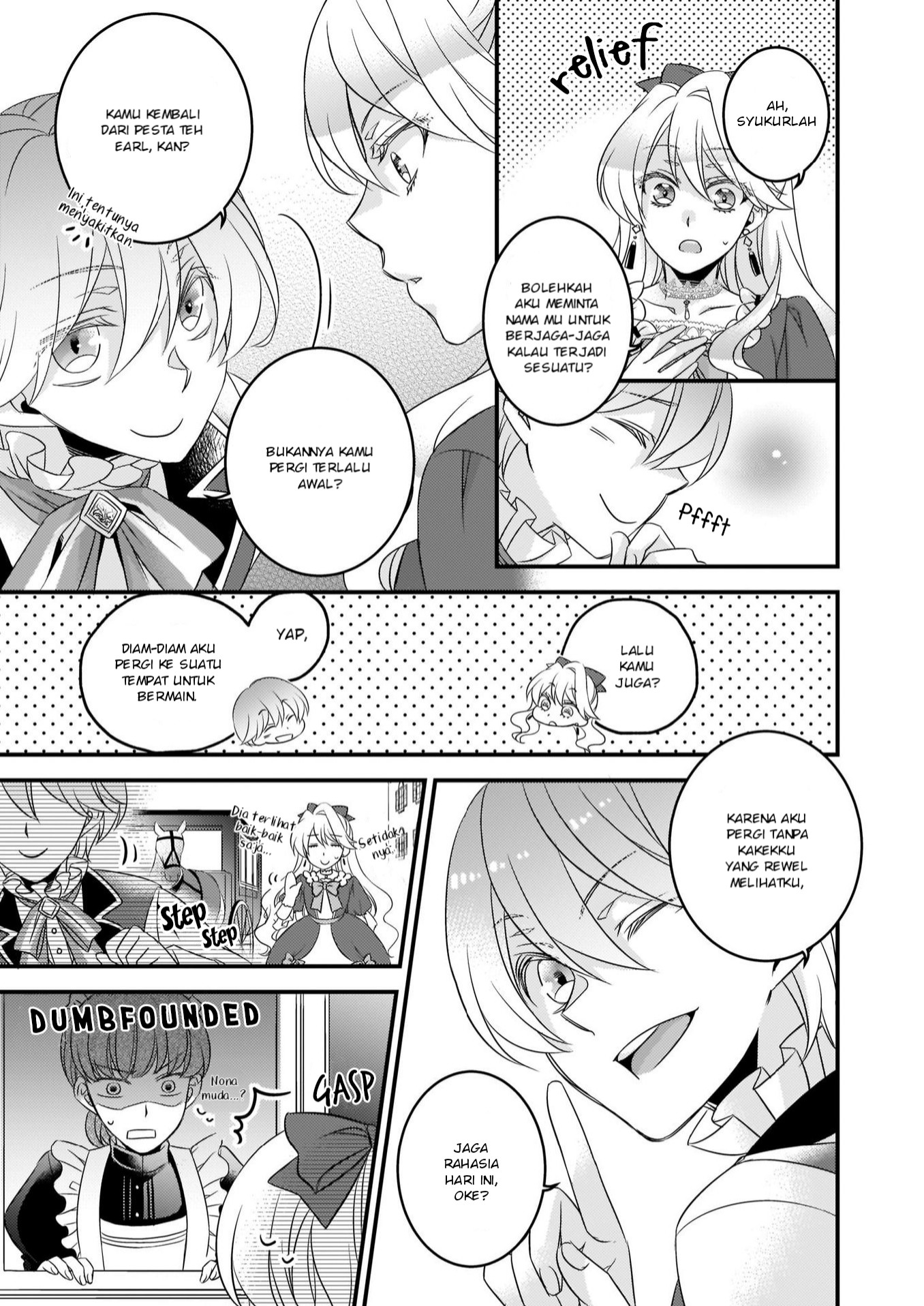 Daiyogensha wa Zense kara Nigeru: Sanshuume wa Koushaku Reijou ni Tensei shita kara, Barairo Life wo Okuritai Chapter 1 - halaman 12