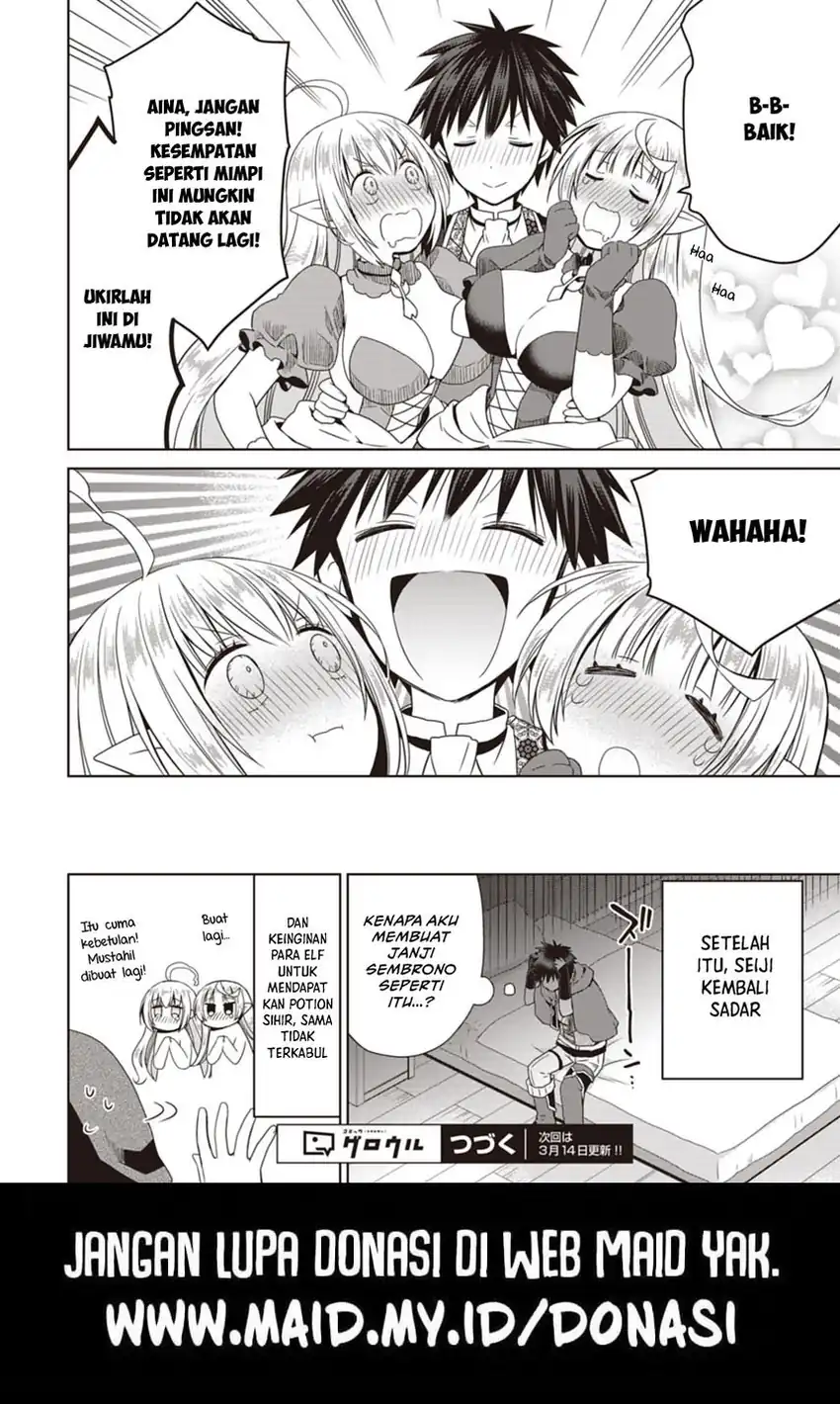 Dakara Katte Ni Yusha Toka Hao Ni Nintei Sun No Yamero Yo! Elf Zoku Mo Kokuo Sama Mo Hirefusu Hodo Ore Ha Idaina Yakuwarirashi Chapter 13 - halaman 5