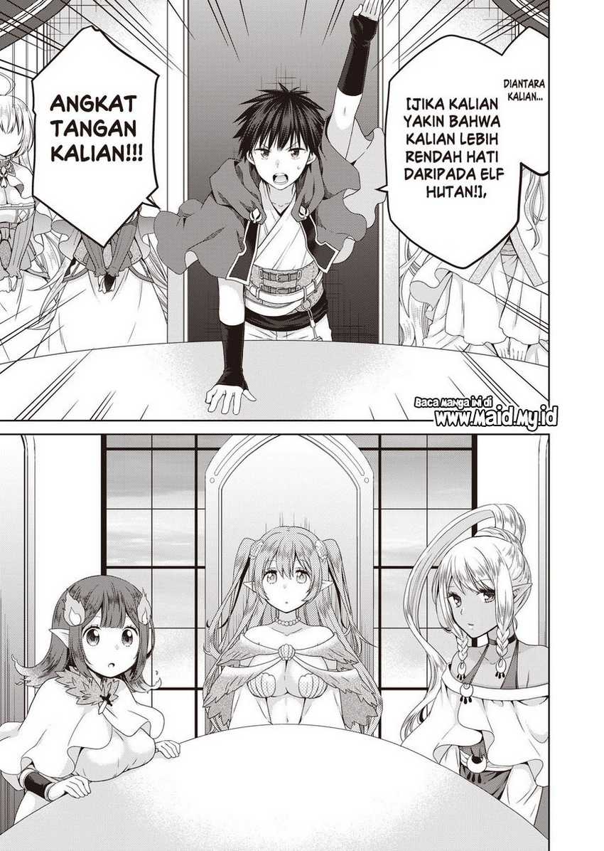 Dakara Katte Ni Yusha Toka Hao Ni Nintei Sun No Yamero Yo! Elf Zoku Mo Kokuo Sama Mo Hirefusu Hodo Ore Ha Idaina Yakuwarirashi Chapter 5 - halaman 9