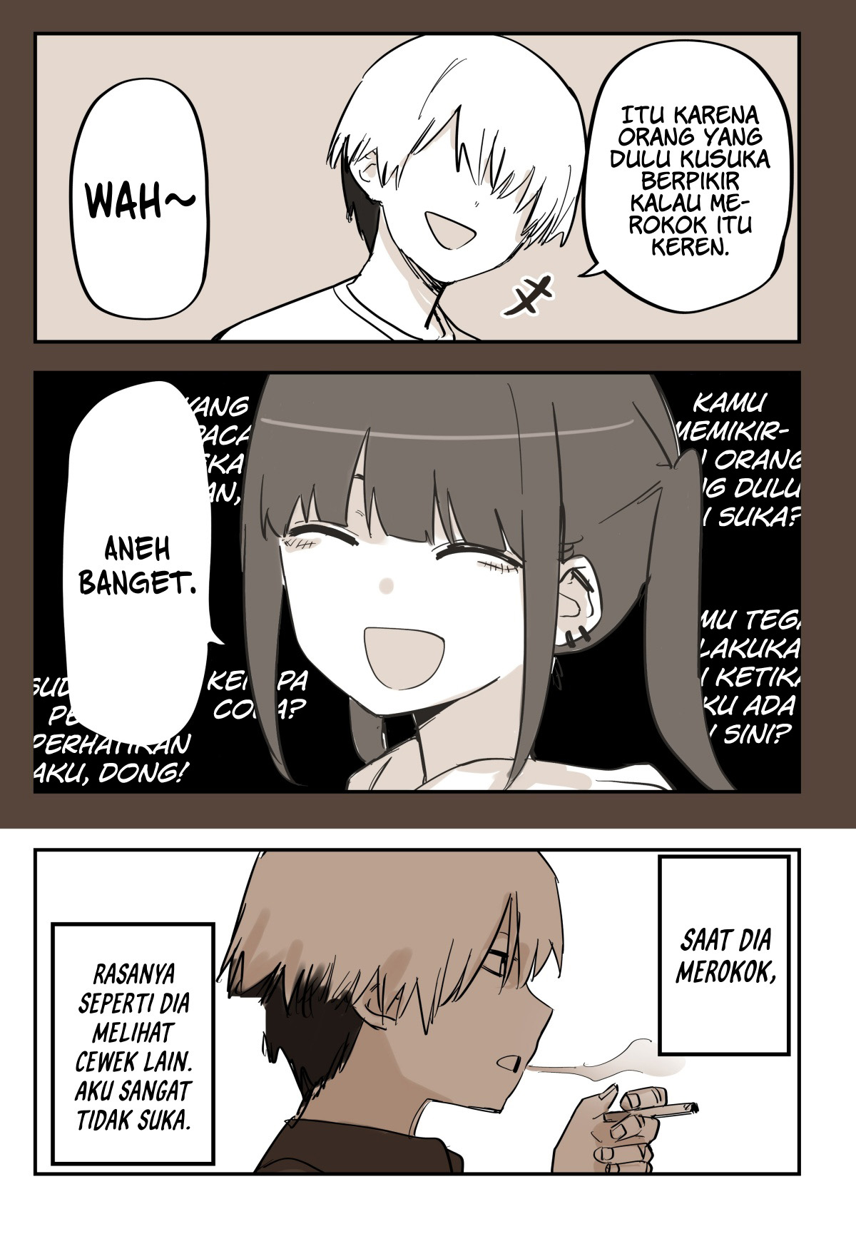 Dakara Watashi wa Tabako ga Kirai Chapter 0 - halaman 3