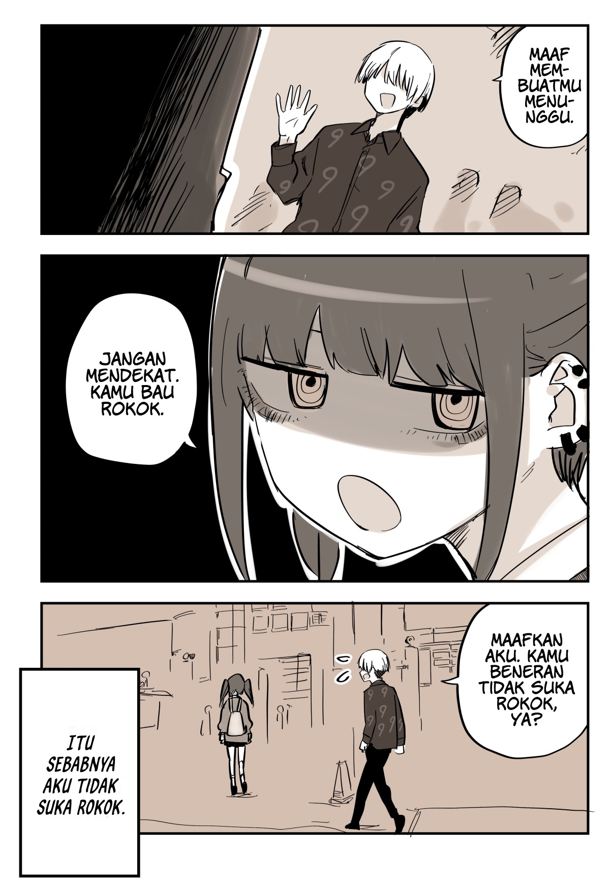 Dakara Watashi wa Tabako ga Kirai Chapter 0 - halaman 4