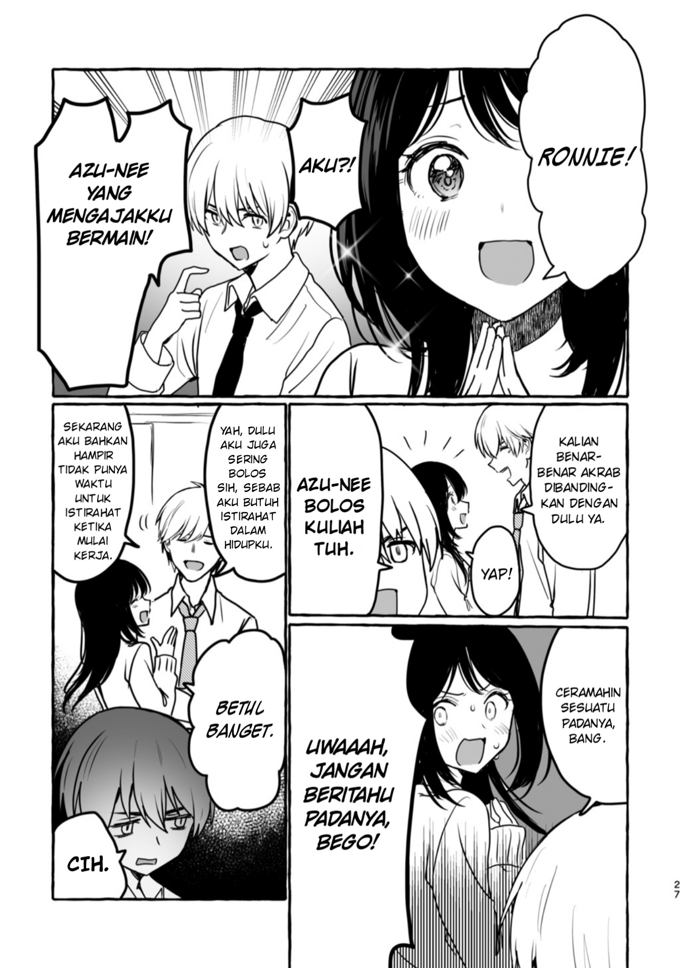 Dame na Oneesan demo Suki da yo ne? Chapter 3 - halaman 9