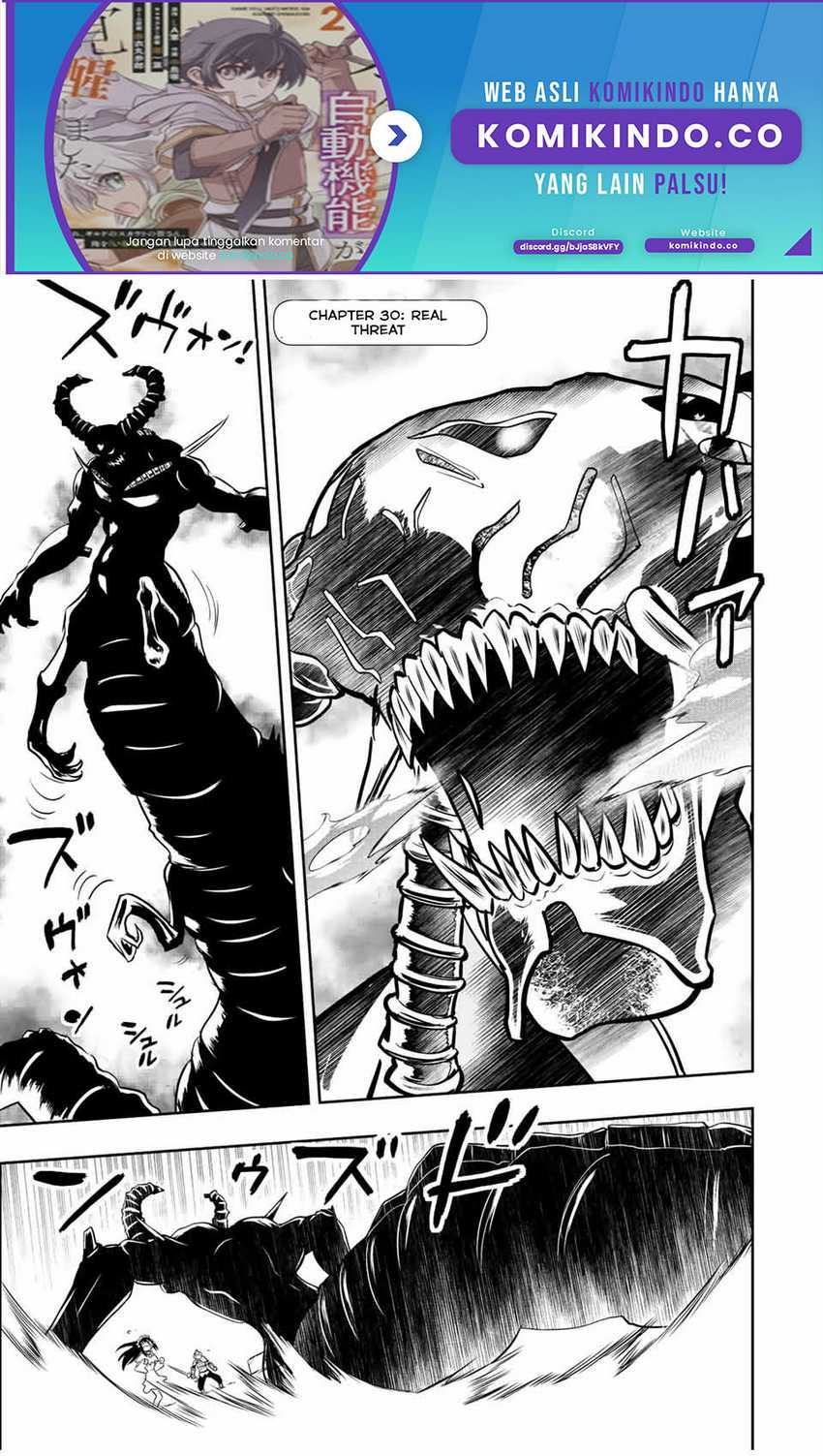 Dame Skill [Auto Mode] ga Kakuseishimashita ~Are, Guild no Scout-san, Ore wo “Iranai”-tte Itte Masendeshita?~ Chapter 30 - halaman 2