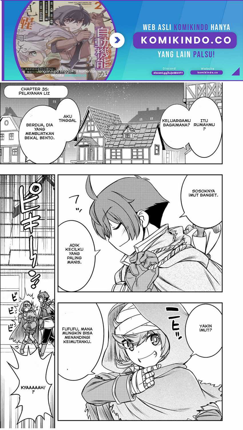 Dame Skill [Auto Mode] ga Kakuseishimashita ~Are, Guild no Scout-san, Ore wo “Iranai”-tte Itte Masendeshita?~ Chapter 35 - halaman 2