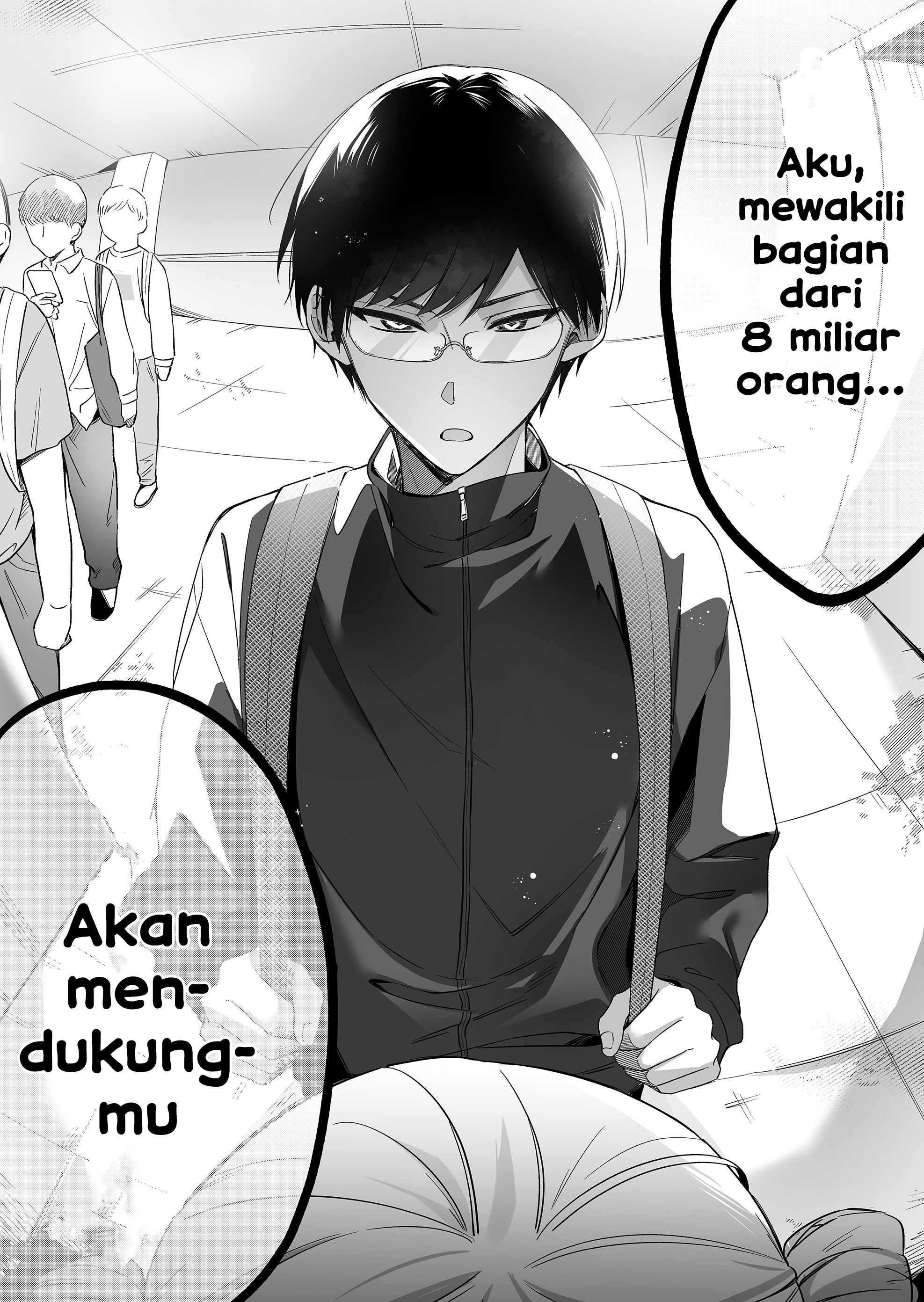 Damedol to Sekai ni Hitori dake no Fan Chapter 1 - halaman 13