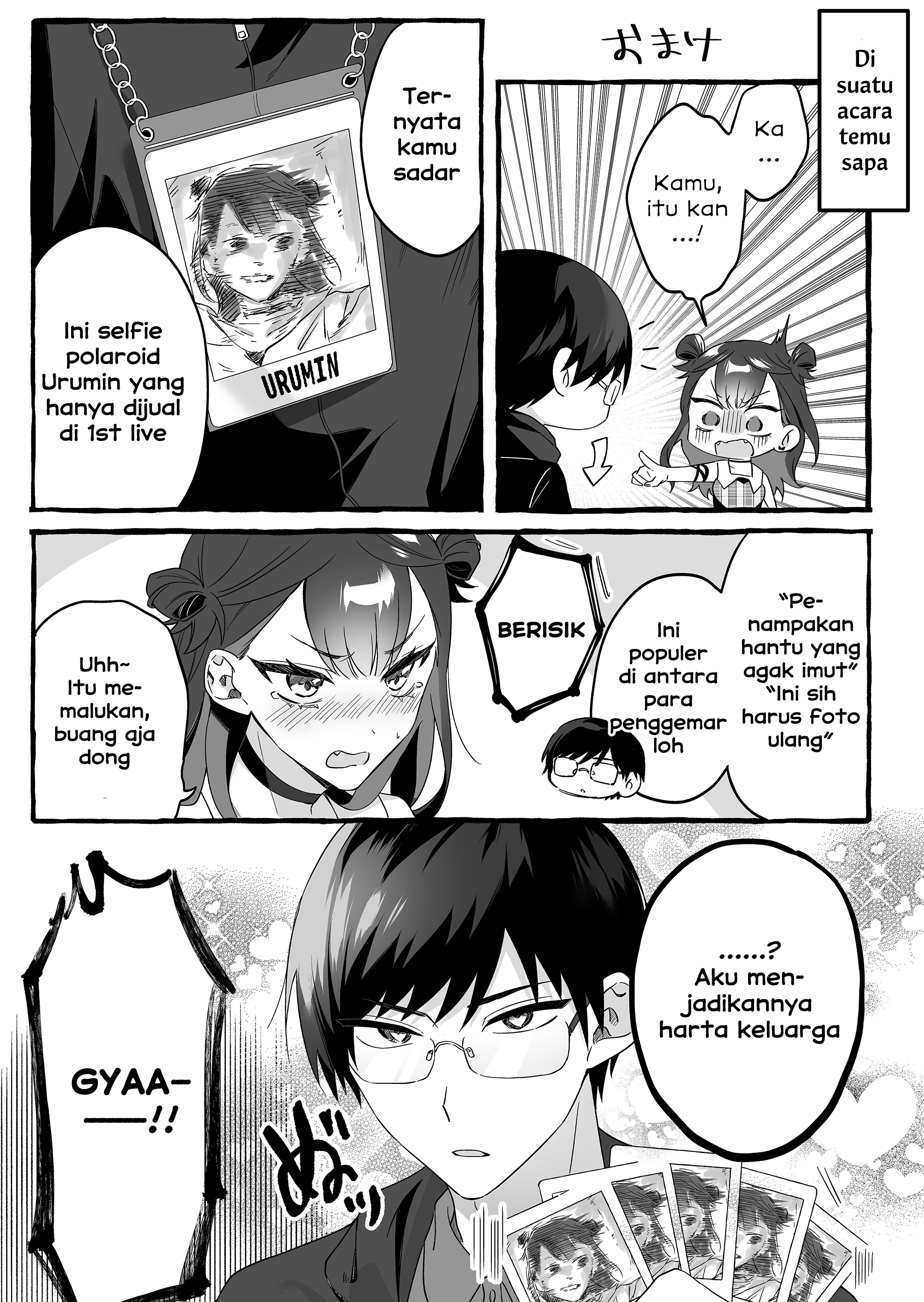 Damedol to Sekai ni Hitori dake no Fan Chapter 1 - halaman 18