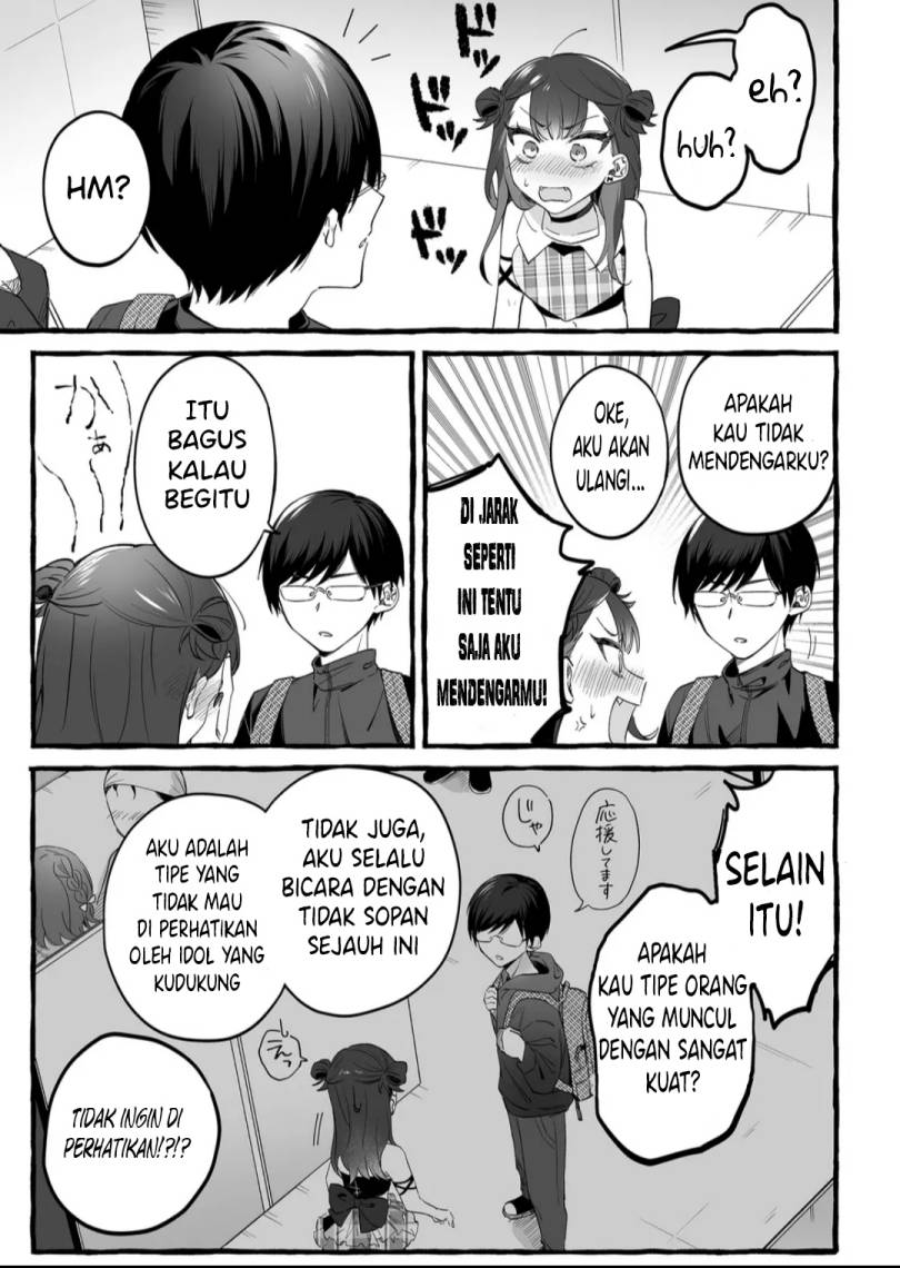 Damedol to Sekai ni Hitori Dake no Fan (Serialization) Chapter 1 - halaman 10