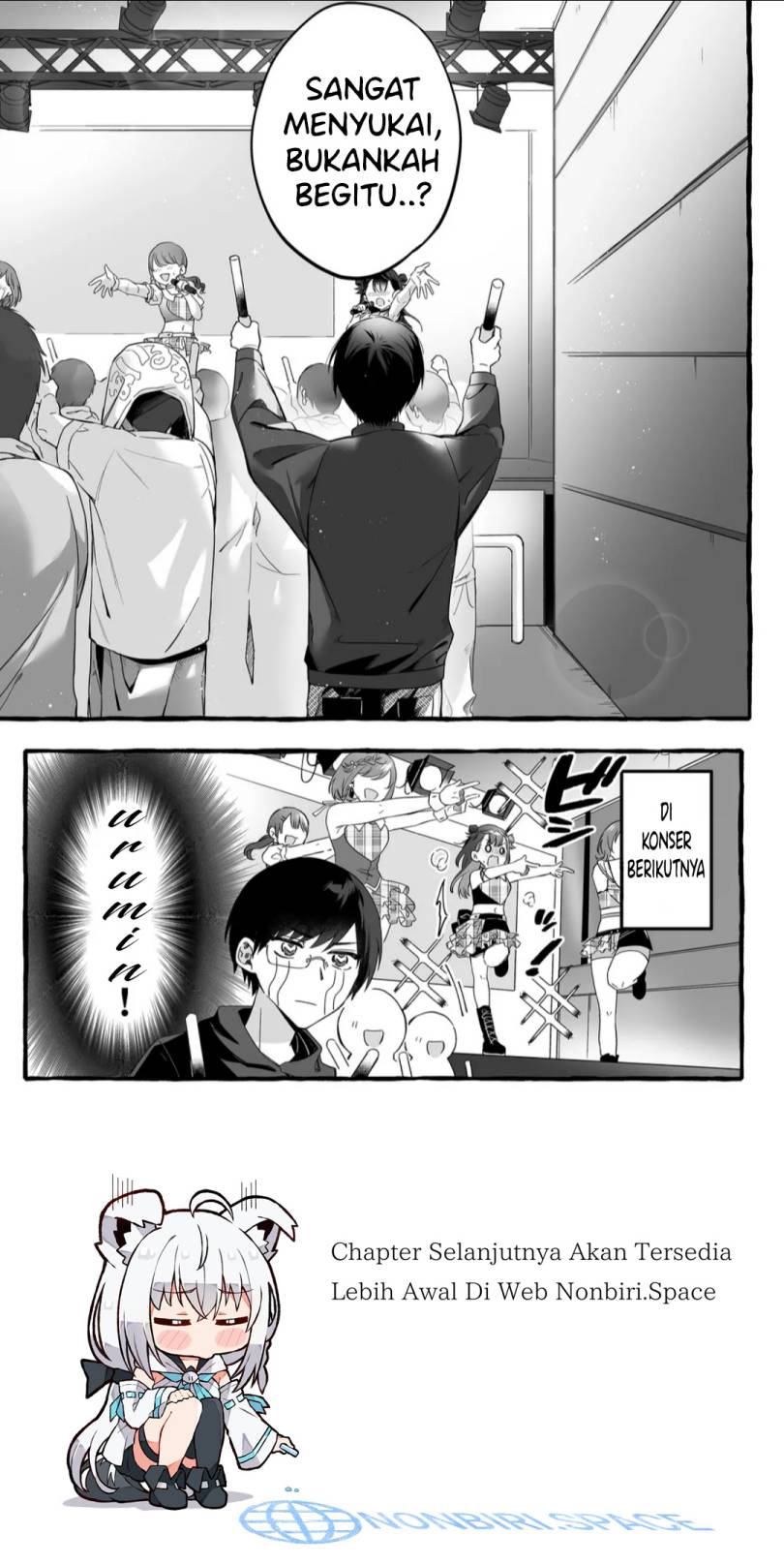 Damedol to Sekai ni Hitori Dake no Fan (Serialization) Chapter 1 - halaman 16