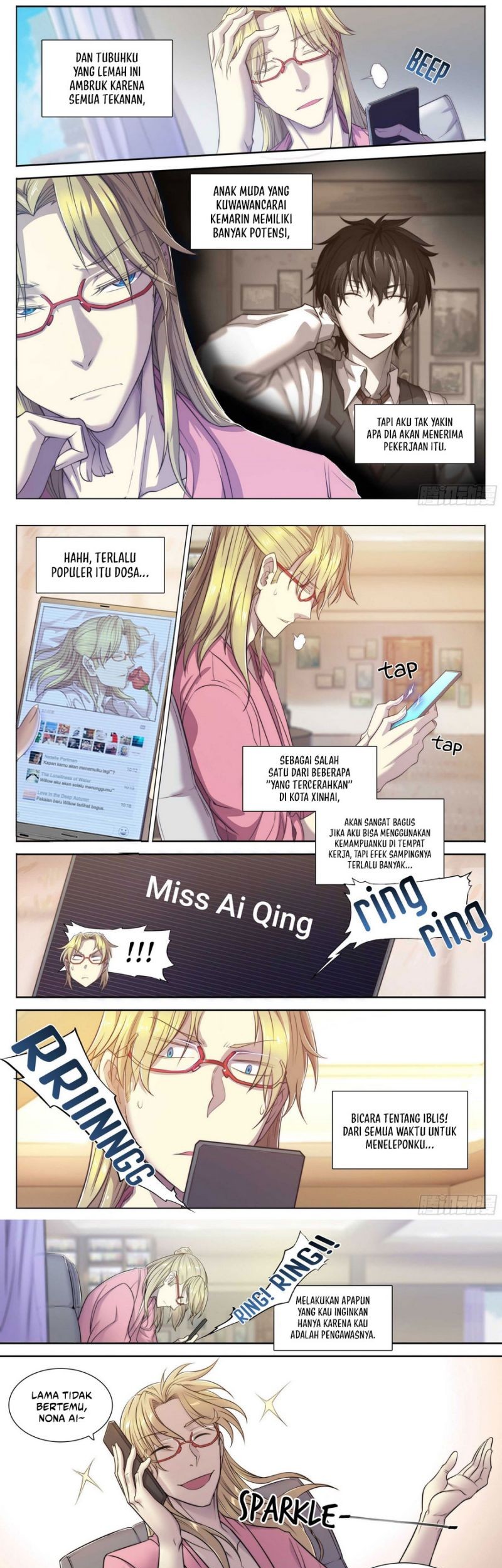 Damedol to Sekai ni Hitori Dake no Fan (Serialization) Chapter 10 - halaman 10
