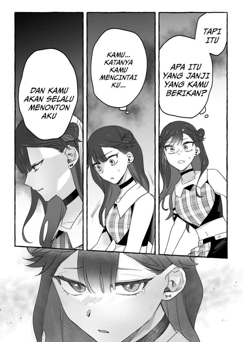 Damedol to Sekai ni Hitori Dake no Fan (Serialization) Chapter 18 - halaman 18