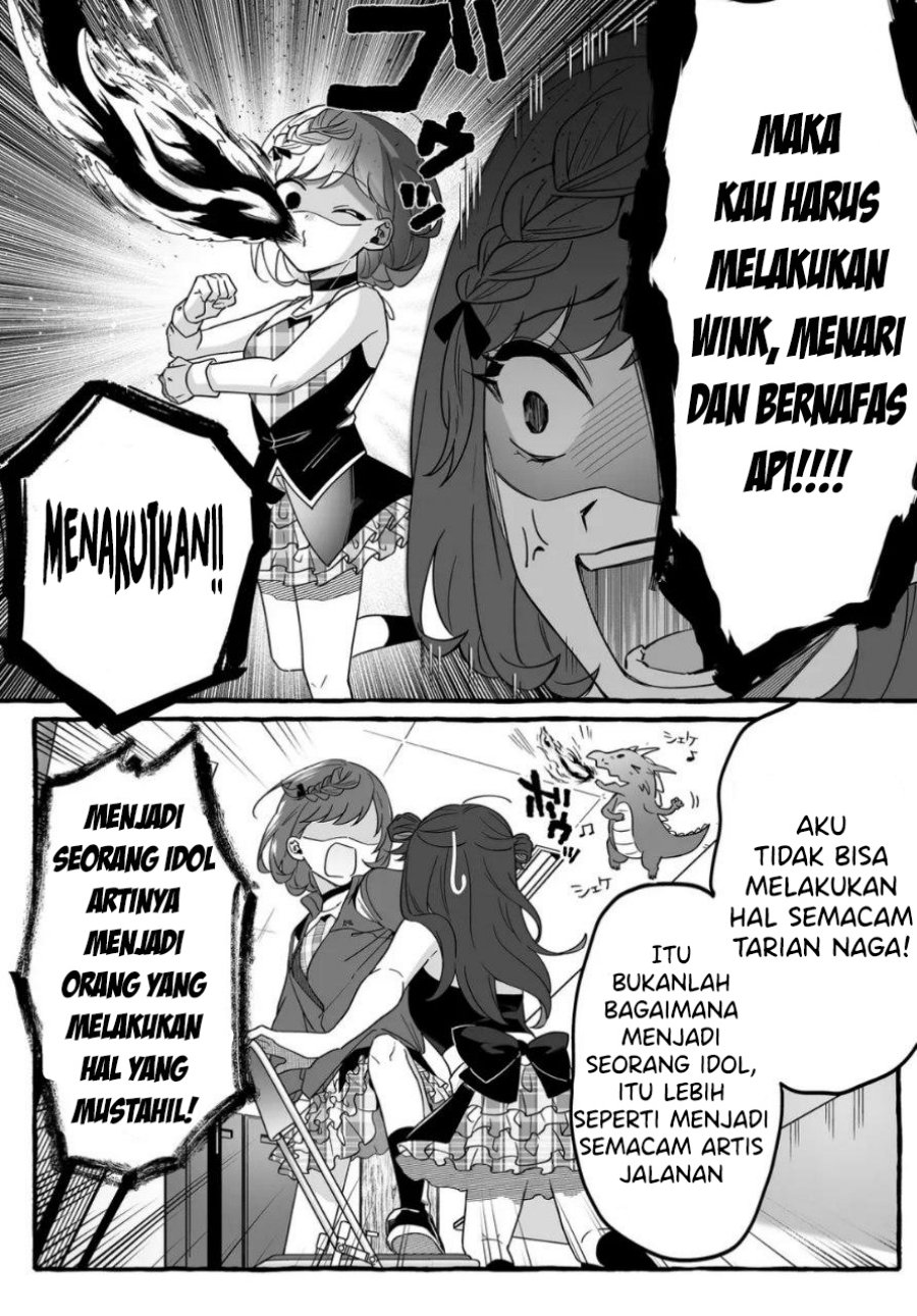 Damedol to Sekai ni Hitori Dake no Fan (Serialization) Chapter 2 - halaman 20