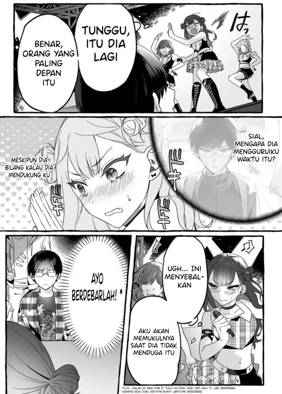 Damedol to Sekai ni Hitori Dake no Fan (Serialization) Chapter 2 - halaman 3