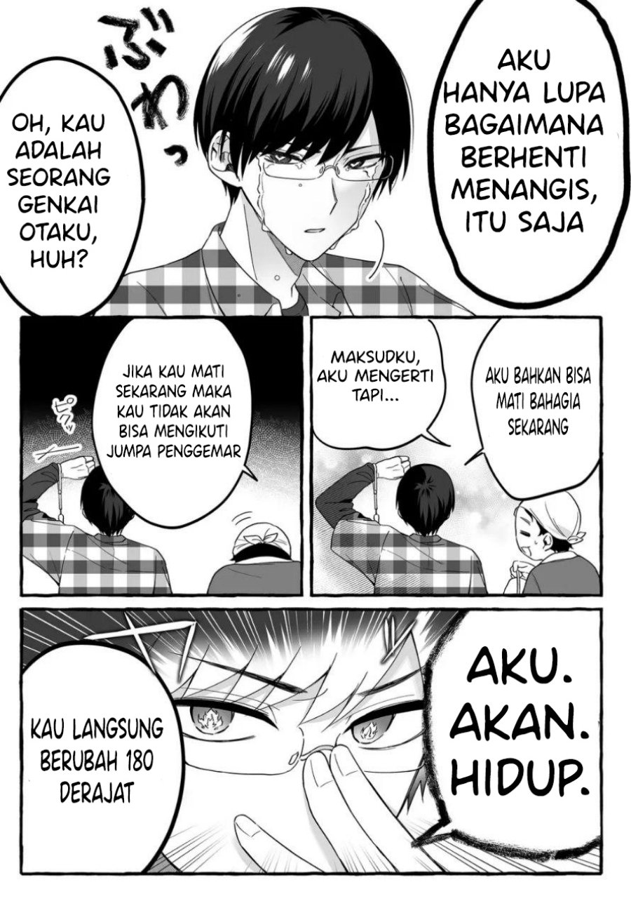 Damedol to Sekai ni Hitori Dake no Fan (Serialization) Chapter 2 - halaman 9