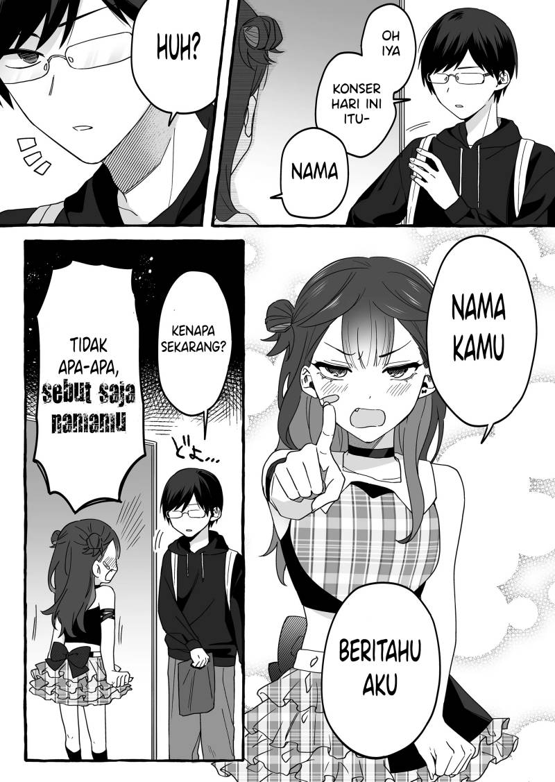Damedol to Sekai ni Hitori Dake no Fan (Serialization) Chapter 3 - halaman 11