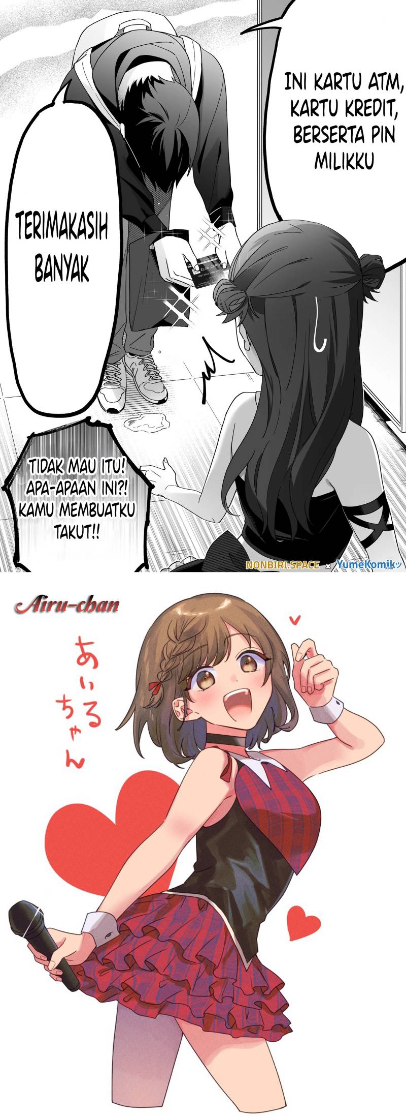 Damedol to Sekai ni Hitori Dake no Fan (Serialization) Chapter 3 - halaman 20
