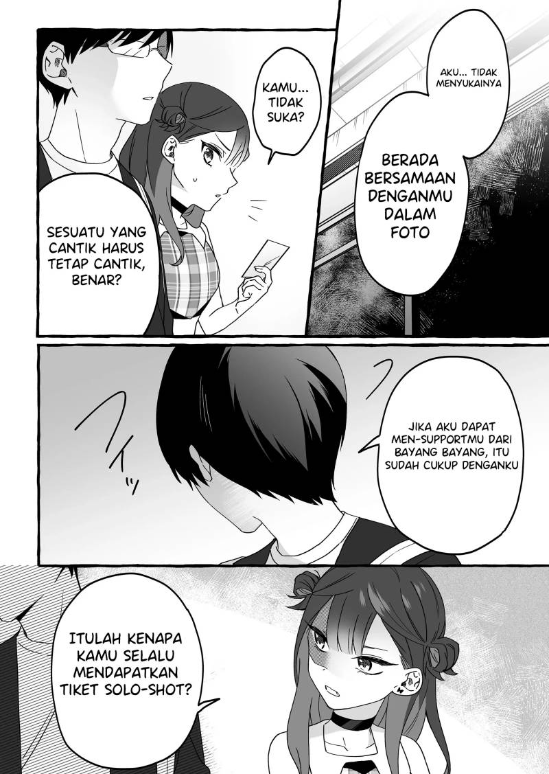 Damedol to Sekai ni Hitori Dake no Fan (Serialization) Chapter 4 - halaman 13