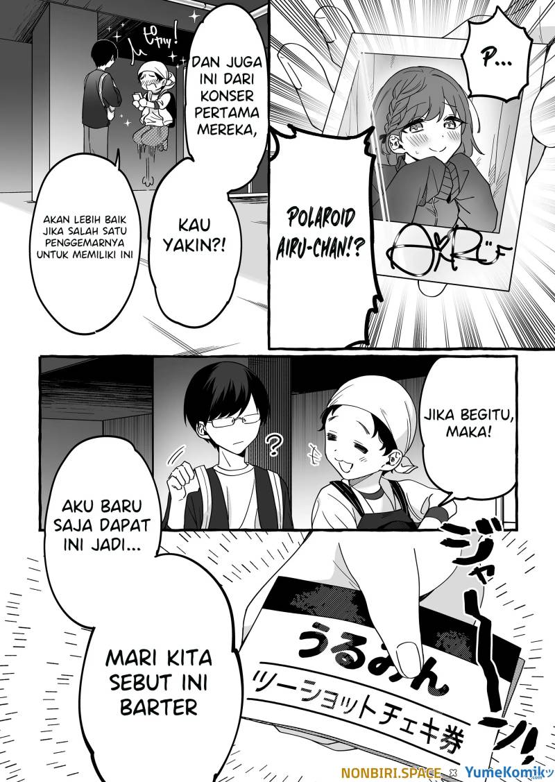 Damedol to Sekai ni Hitori Dake no Fan (Serialization) Chapter 4 - halaman 4