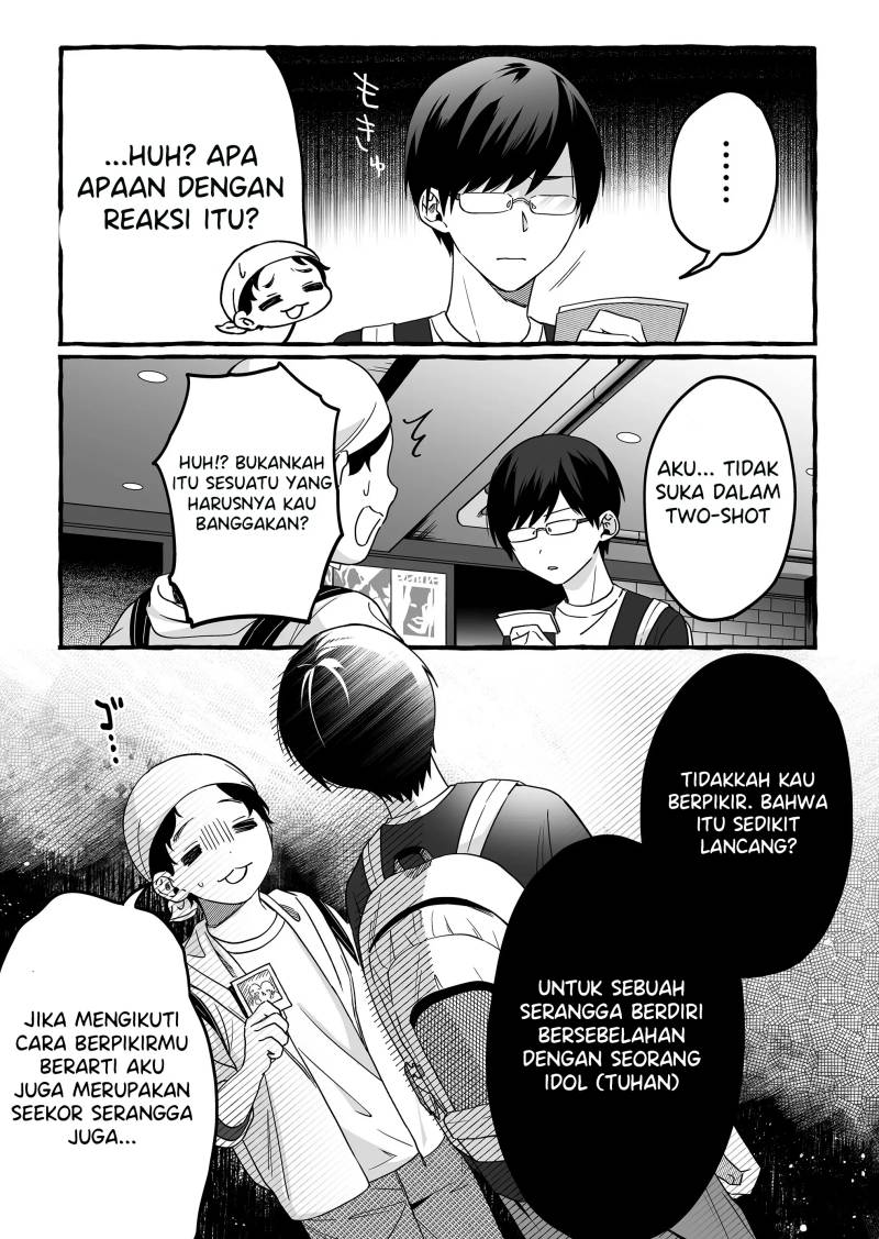 Damedol to Sekai ni Hitori Dake no Fan (Serialization) Chapter 4 - halaman 5