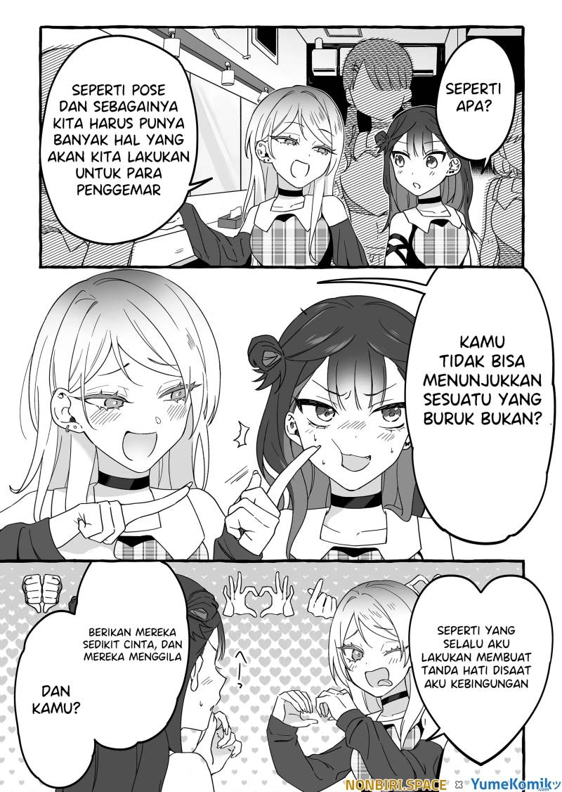 Damedol to Sekai ni Hitori Dake no Fan (Serialization) Chapter 4 - halaman 8