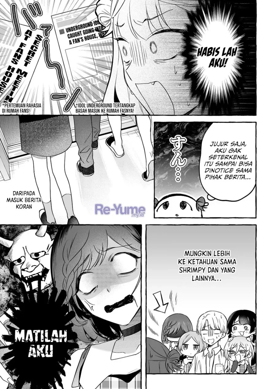 Damedol to Sekai ni Hitori Dake no Fan (Serialization) Chapter 43 - halaman 6