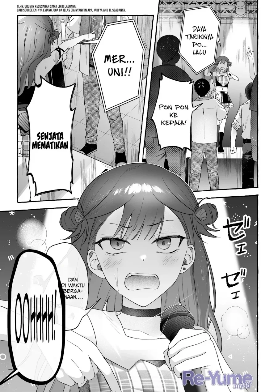 Damedol to Sekai ni Hitori Dake no Fan (Serialization) Chapter 46 - halaman 2