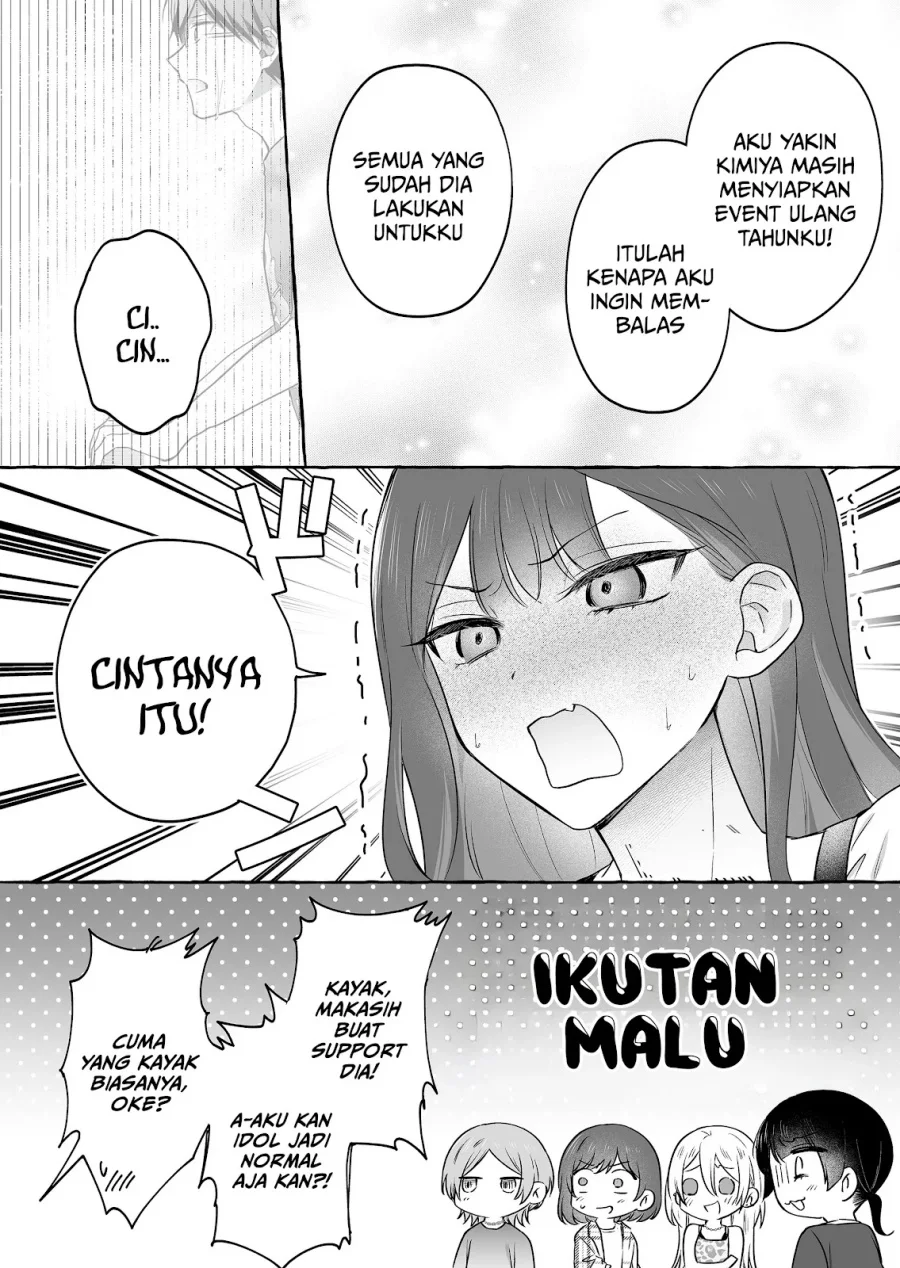 Damedol to Sekai ni Hitori Dake no Fan (Serialization) Chapter 48 - halaman 13