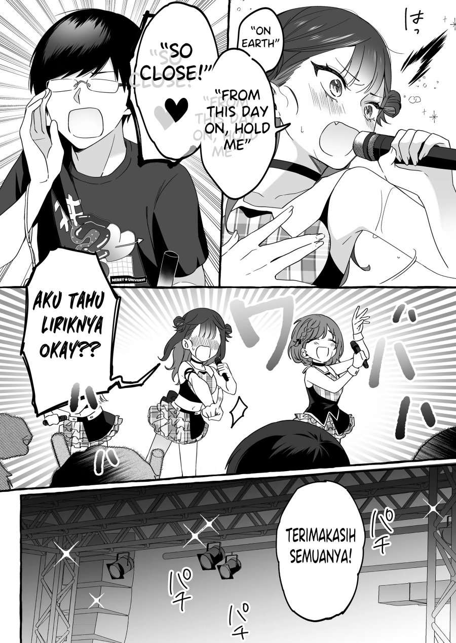 Damedol to Sekai ni Hitori Dake no Fan (Serialization) Chapter 5 - halaman 6