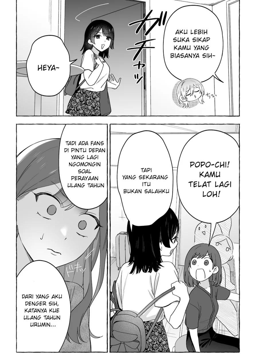 Damedol to Sekai ni Hitori Dake no Fan (Serialization) Chapter 50 - halaman 4