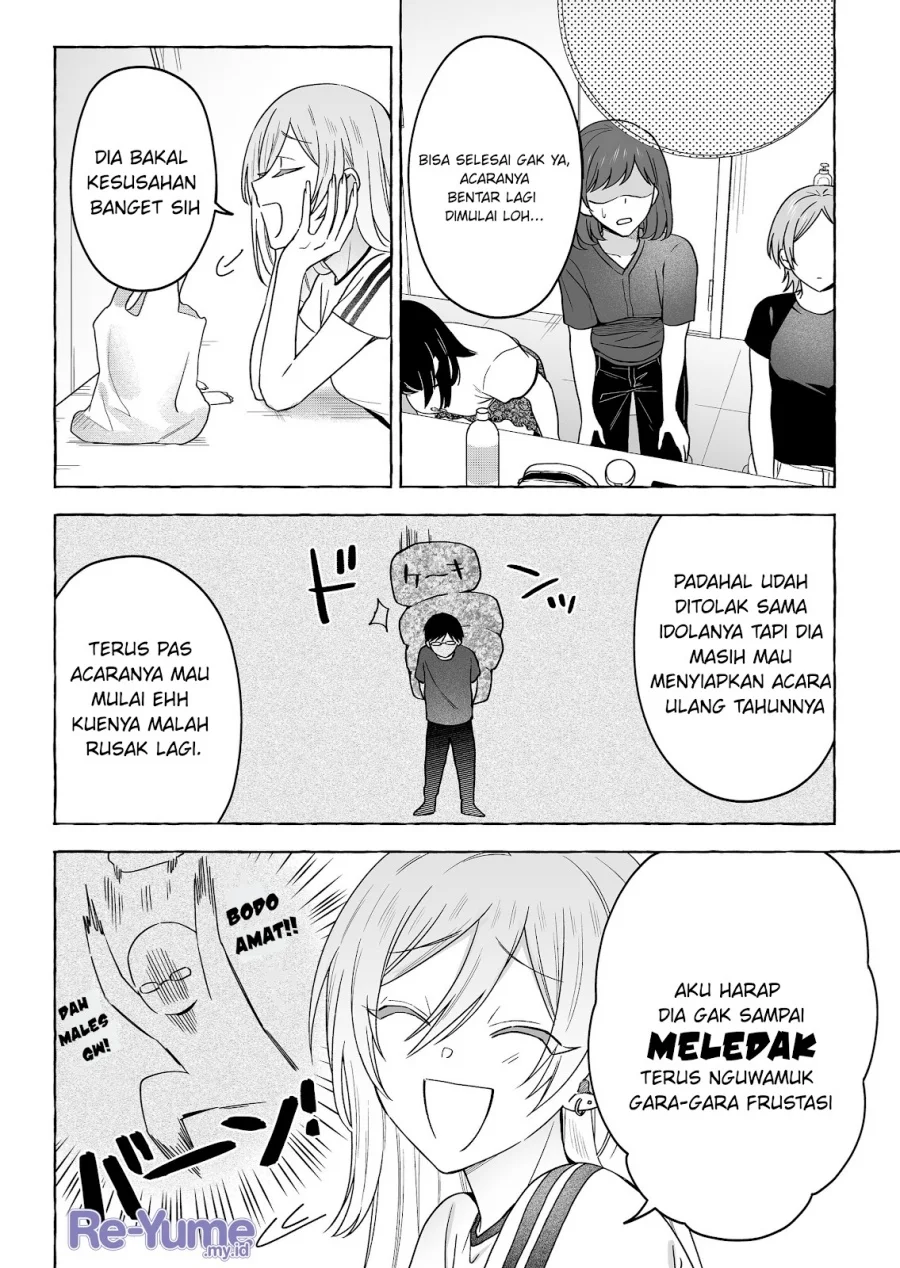 Damedol to Sekai ni Hitori Dake no Fan (Serialization) Chapter 50 - halaman 6