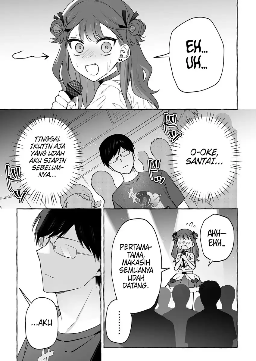 Damedol to Sekai ni Hitori Dake no Fan (Serialization) Chapter 51 - halaman 6