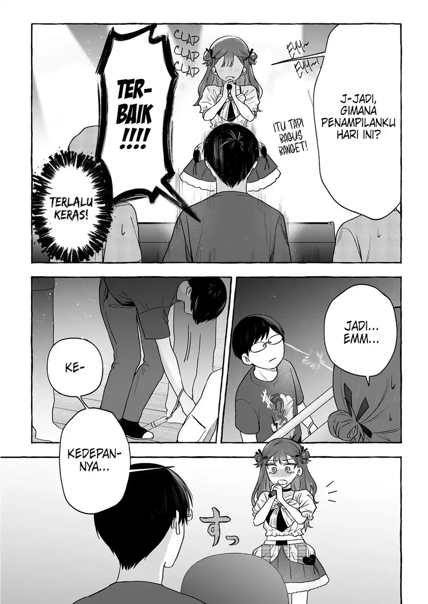 Damedol to Sekai ni Hitori Dake no Fan (Serialization) Chapter 51 - halaman 9