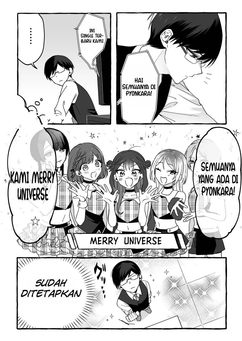 Damedol to Sekai ni Hitori Dake no Fan (Serialization) Chapter 7 - halaman 10