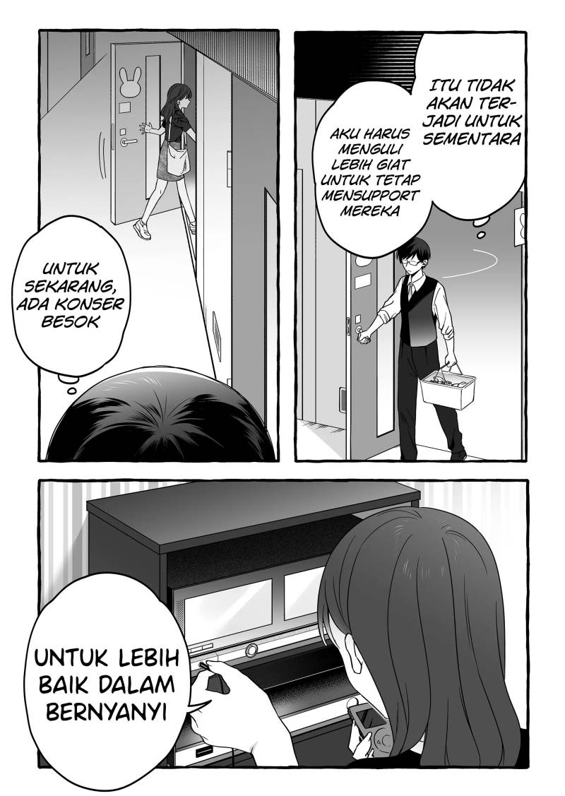 Damedol to Sekai ni Hitori Dake no Fan (Serialization) Chapter 7 - halaman 11