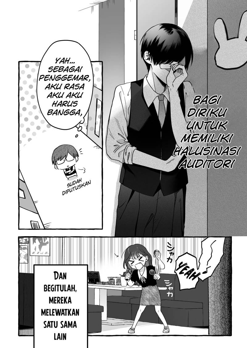 Damedol to Sekai ni Hitori Dake no Fan (Serialization) Chapter 7 - halaman 16