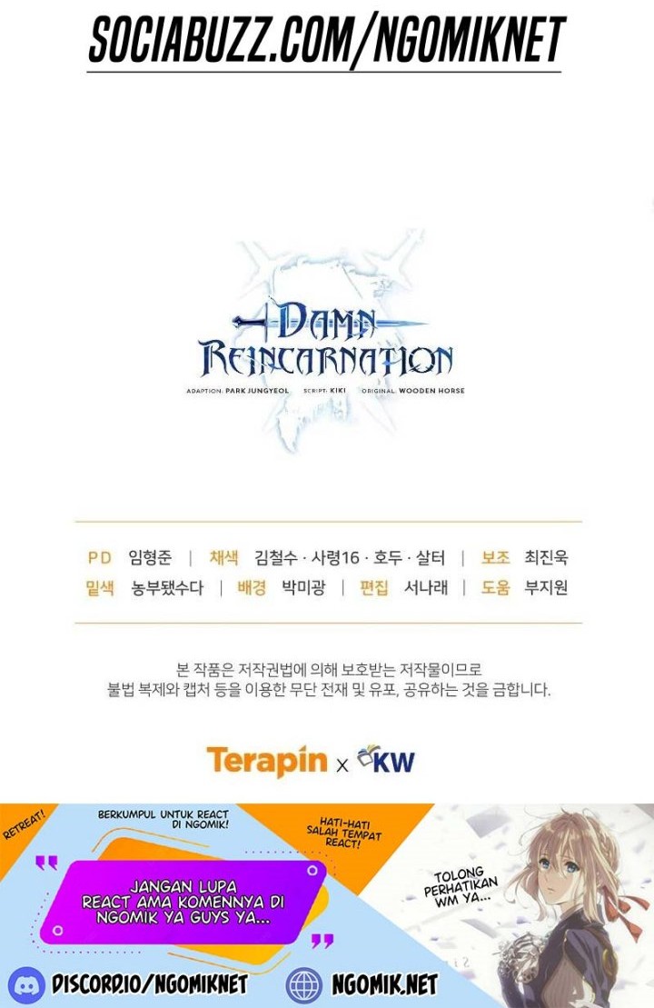 Damn Reincarnation Chapter 55 - halaman 63