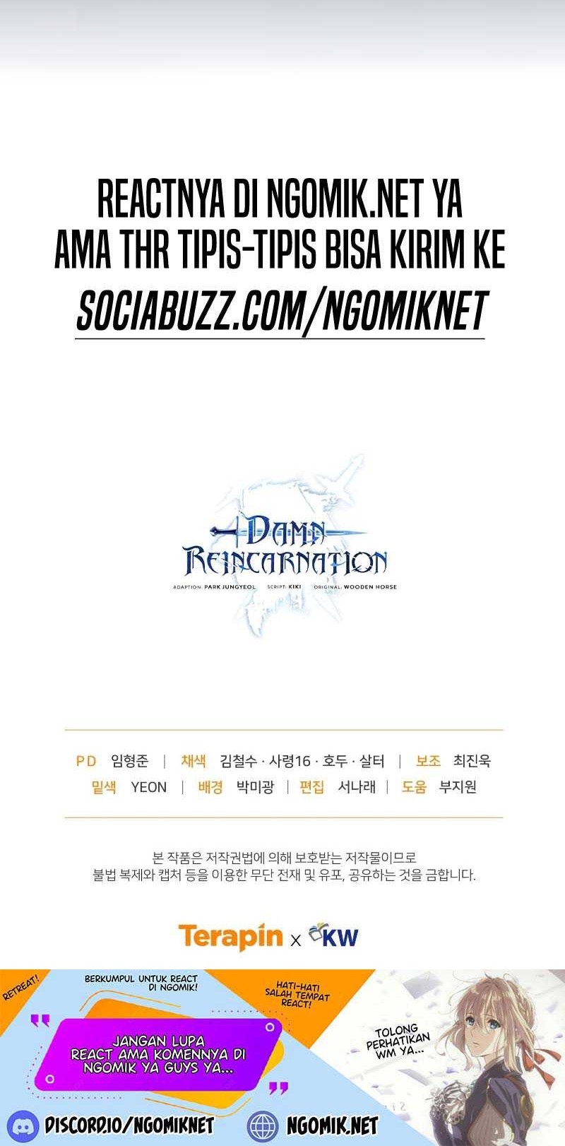 Damn Reincarnation Chapter 74 - halaman 57