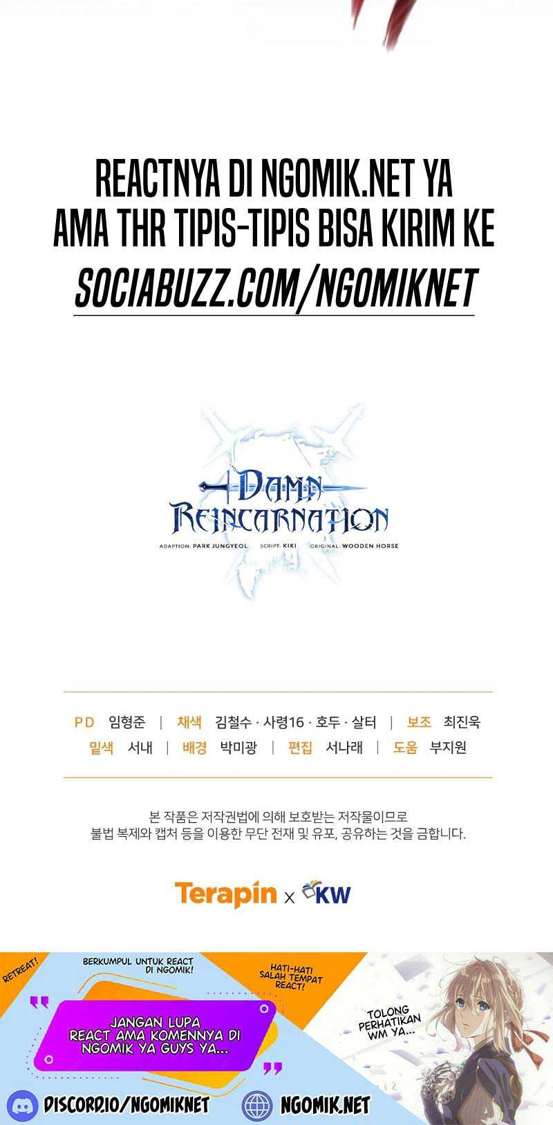 Damn Reincarnation Chapter 77 - halaman 71