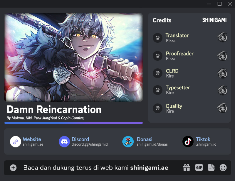 Damn Reincarnation Chapter 81 - halaman 1