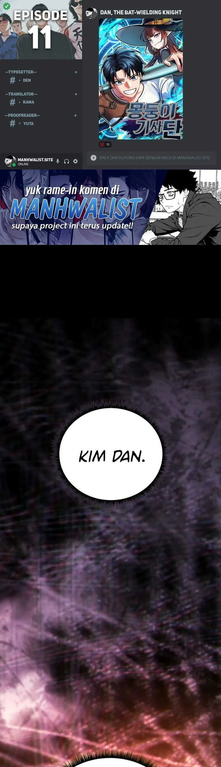 Dan, the Bat-Wielding Knight Chapter 11 - halaman 1