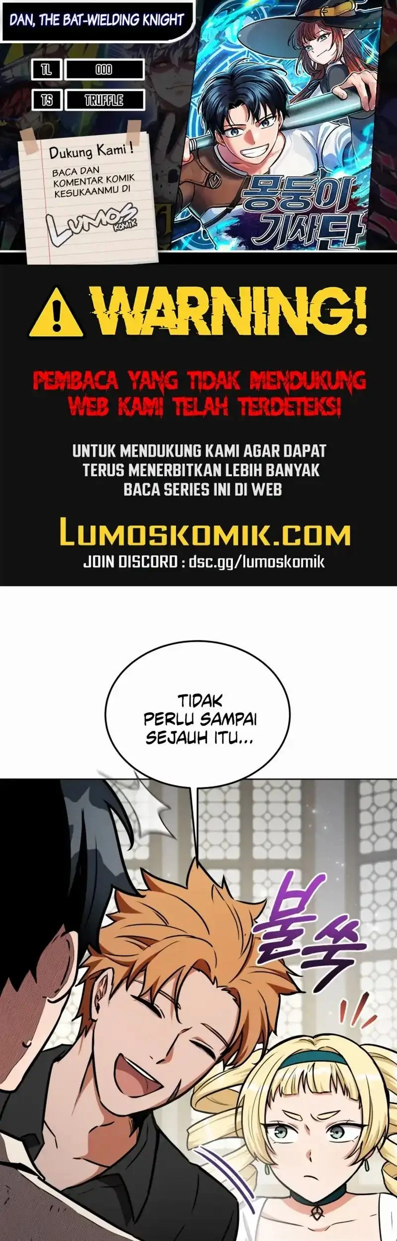 Dan, the Bat-Wielding Knight Chapter 14 - halaman 1