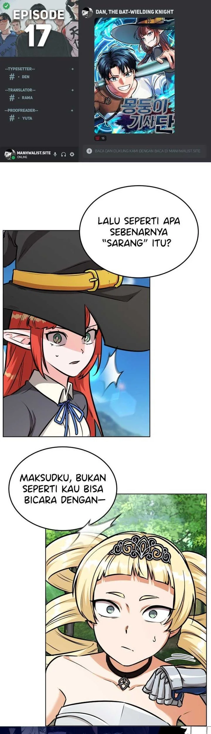 Dan, the Bat-Wielding Knight Chapter 17 - halaman 1