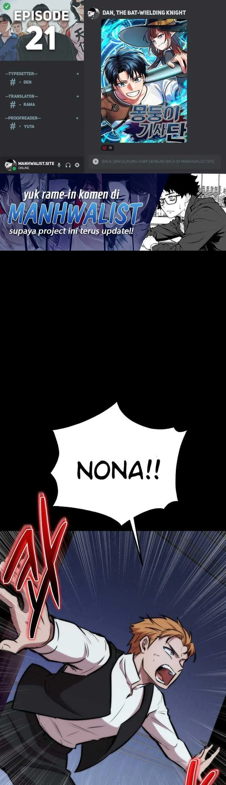 Dan, the Bat-Wielding Knight Chapter 21 - halaman 1