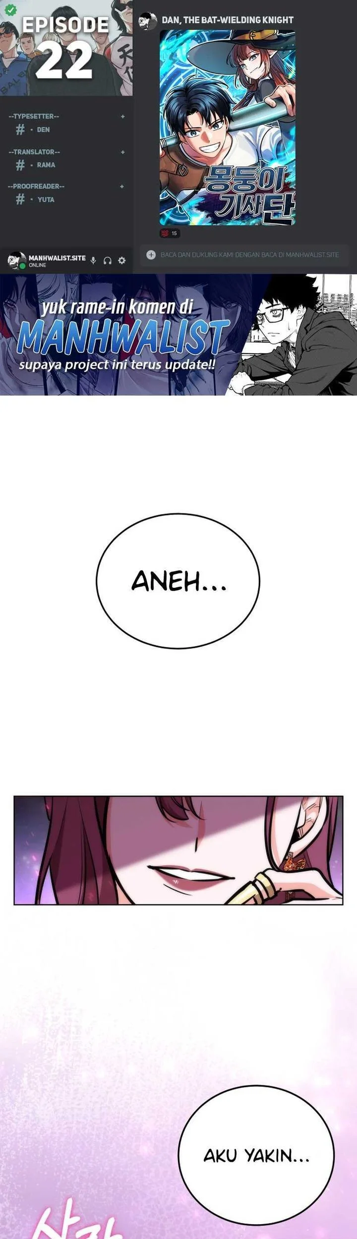 Dan, the Bat-Wielding Knight Chapter 22 - halaman 1