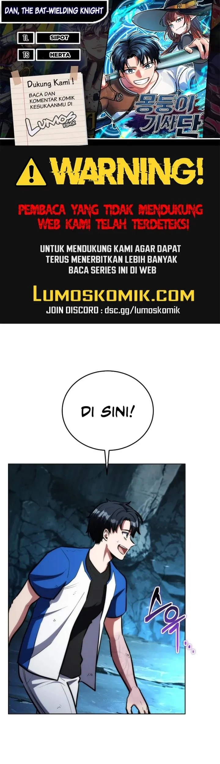 Dan, the Bat-Wielding Knight Chapter 3 - halaman 1