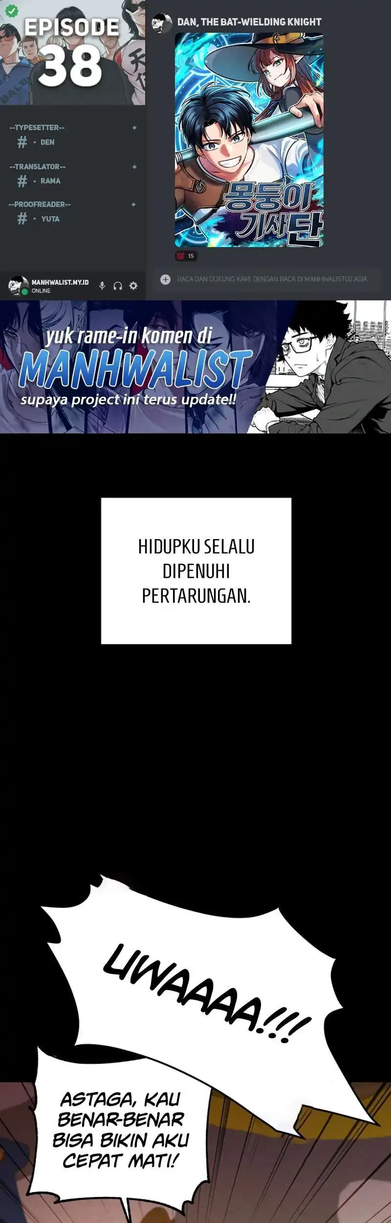 Dan, the Bat-Wielding Knight Chapter 38 - halaman 1