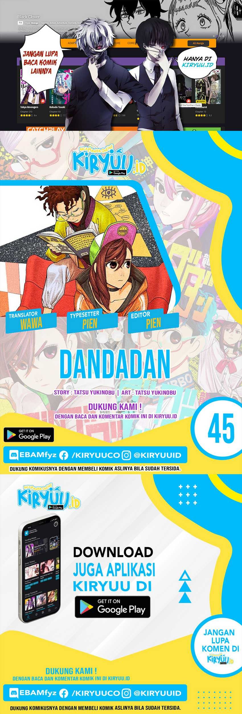 Dandadan Chapter 45 - halaman 1