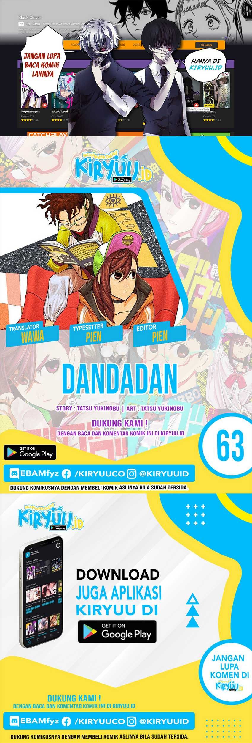 Dandadan Chapter 63 - halaman 1