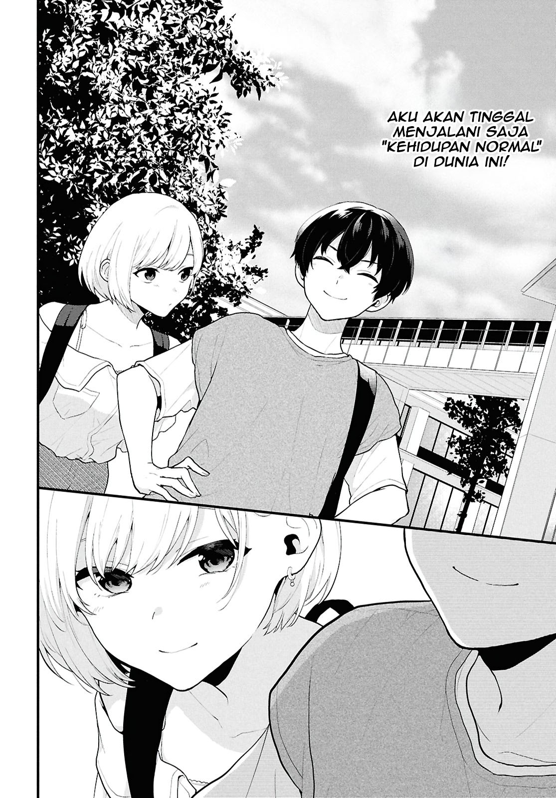 Danjo Hi 1:5 no Sekai demo Futsuu ni Ikirareru to Omotta? Gekiomo Kanjou na Kanojo-tachi ga Mujikaku Danshi ni Hanrou saretara Chapter 1 - halaman 10